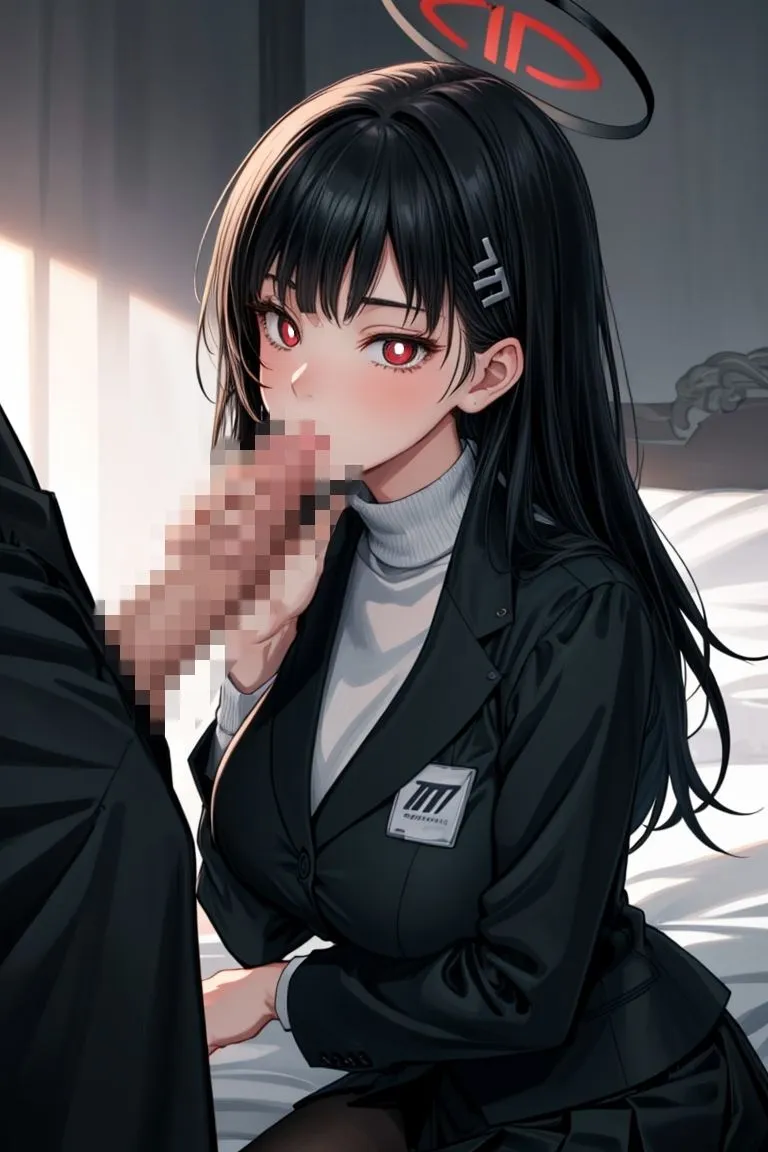 ブルアカ 調月リオ エロCG集