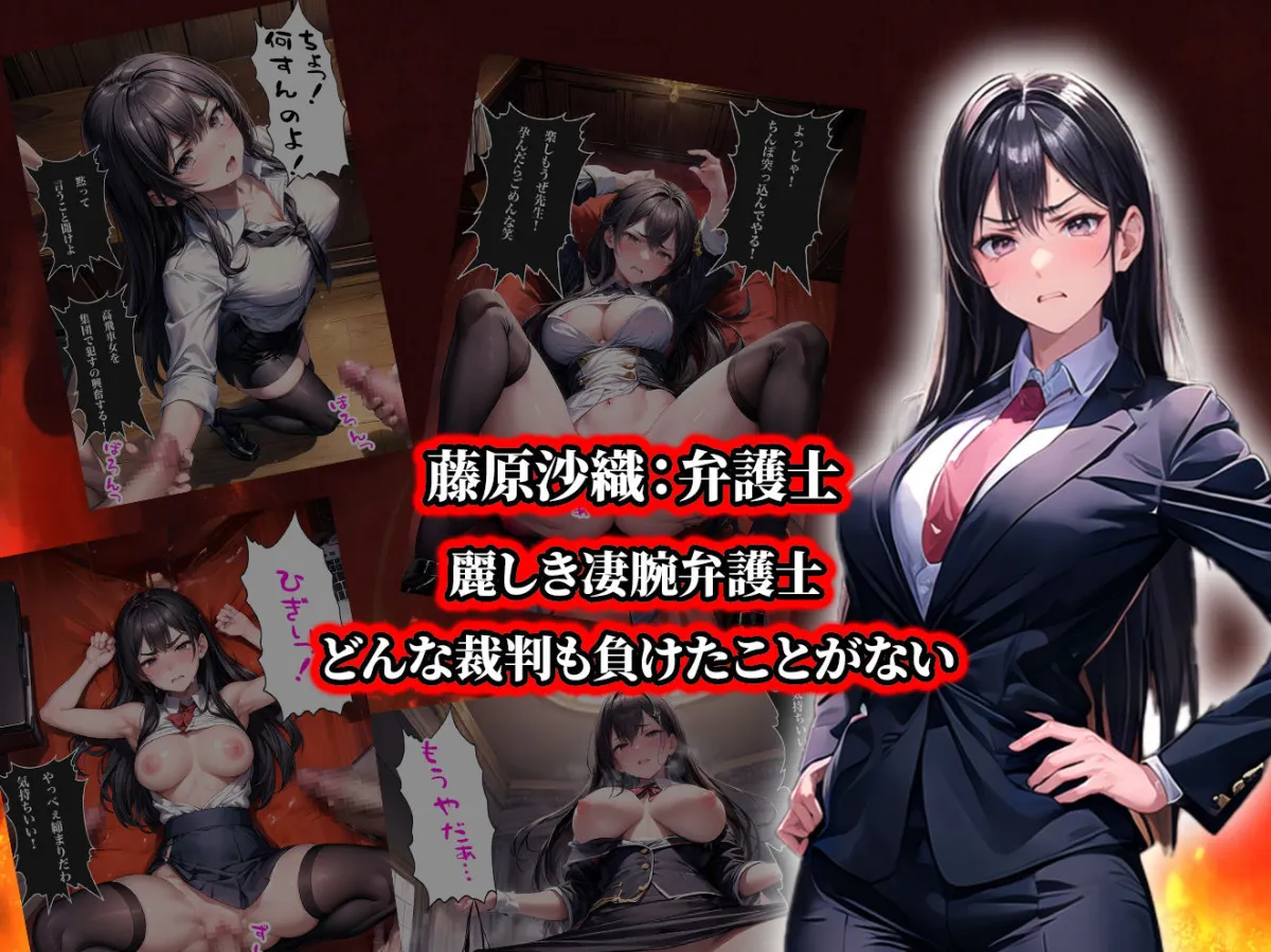 負けたら即中出しセックス 3人の働く女性達が無慈悲に犯される話【セリフ付き】