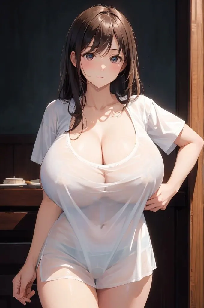 巨乳美女【妄想イラスト美女図鑑vol.68】