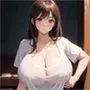 巨乳美女【妄想イラスト美女図鑑vol.68】