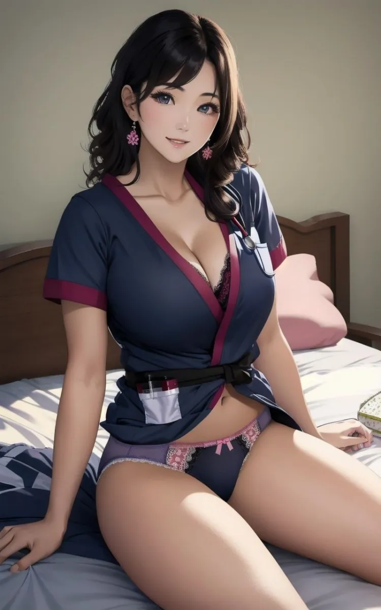 【超高画質グラビア写真集】ナースの下着。癒しの50枚〜3巻〜