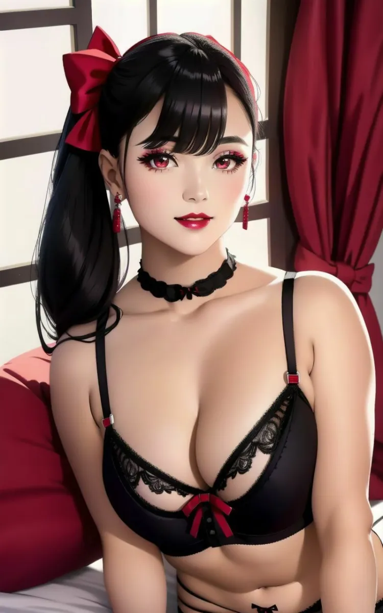 【超高画質グラビア写真集】地雷系女子の下着。かわいい50枚〜3巻〜