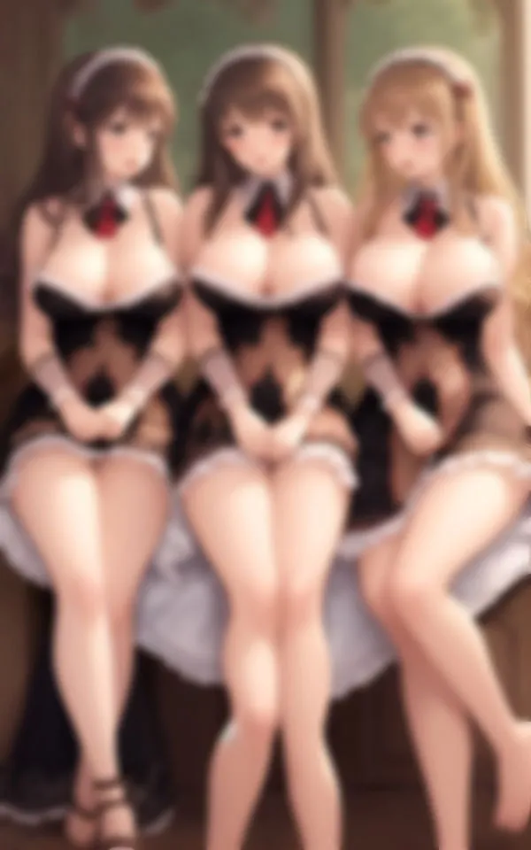 色仕掛けしてくるメイド美人さんとハーレム天国