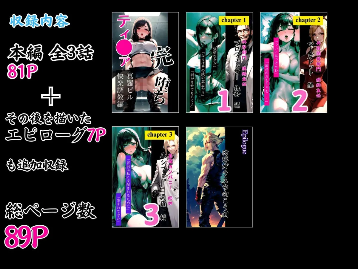 ティファ 完堕ち 真羅ビル快楽調教編