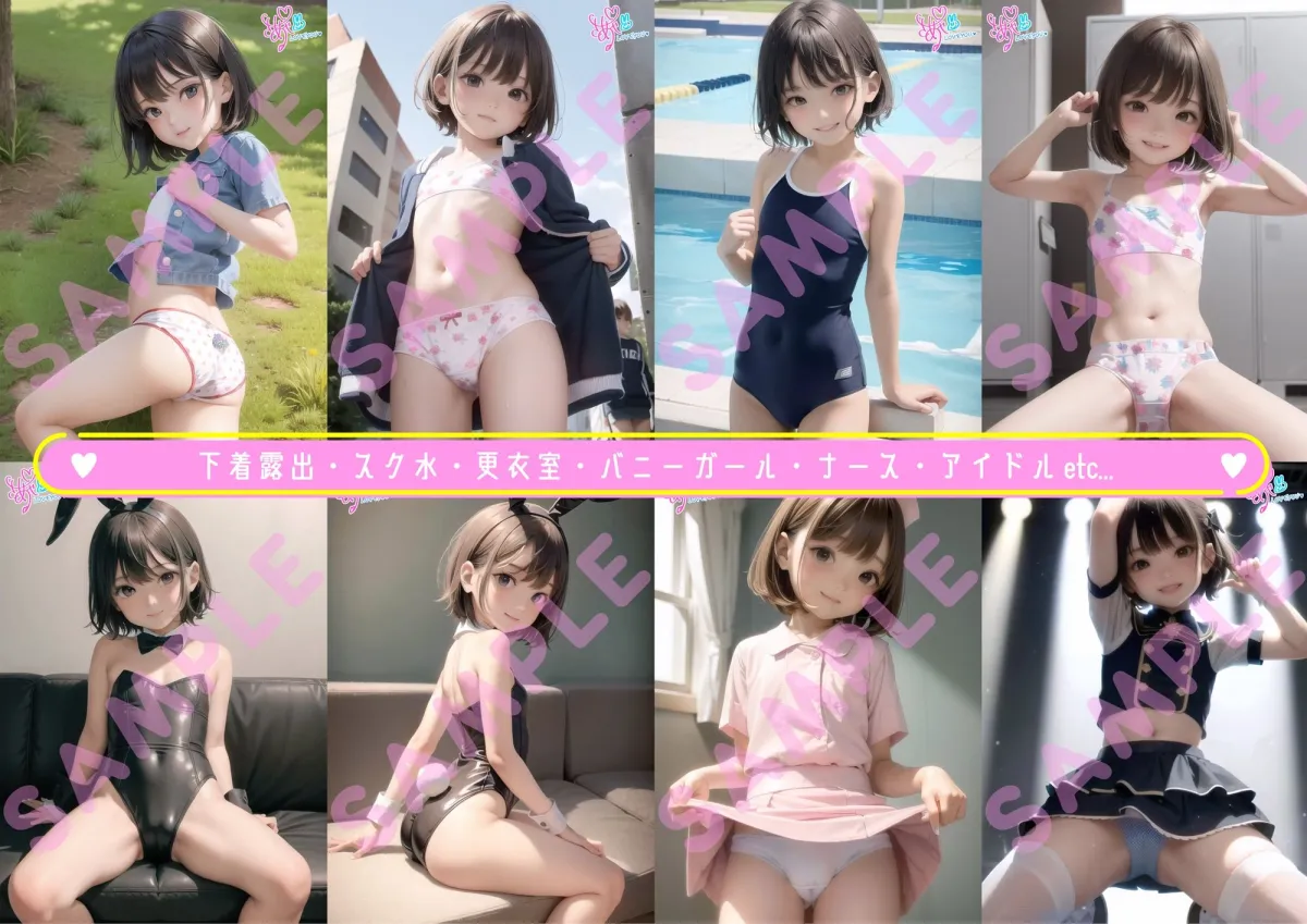 JSアイドル写真集 榎戸沙絢 pure ＋裏画像 【LOVEYOU LABEL VOL.03】