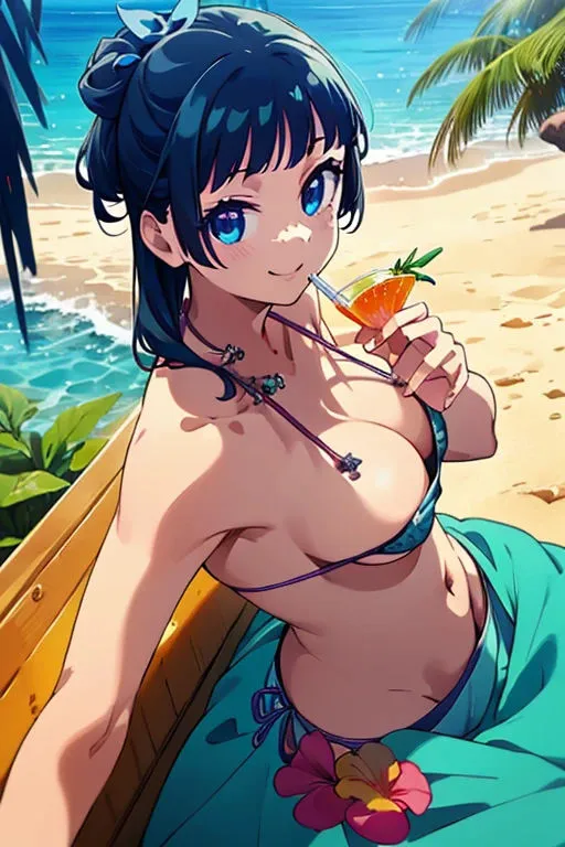 薬屋の南国旅行 猫猫と屋外プレイ