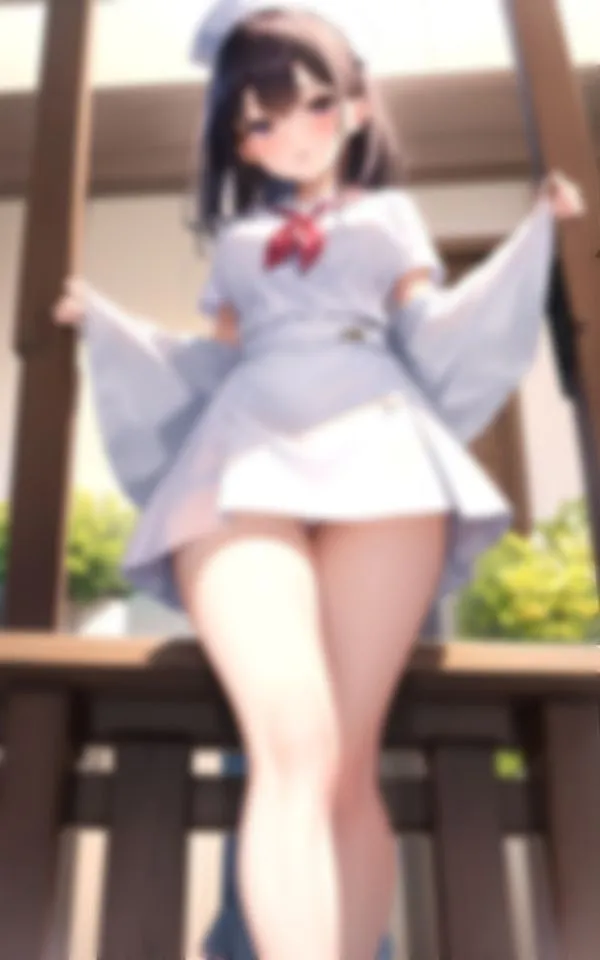 田舎の診療所で見つけたパンモロ新人美女ナース撮影記録80枚