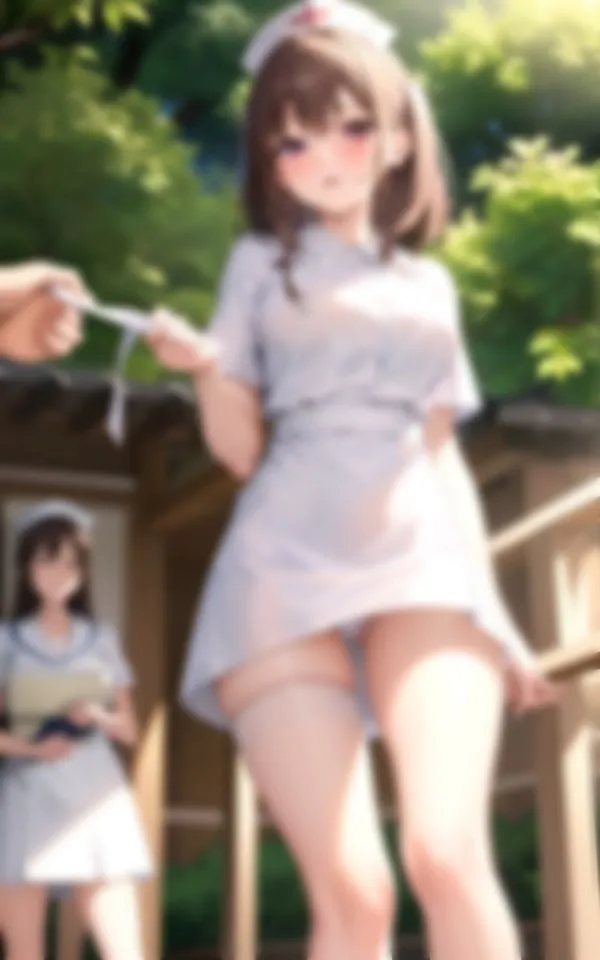 田舎の診療所で見つけたパンモロ新人美女ナース撮影記録80枚