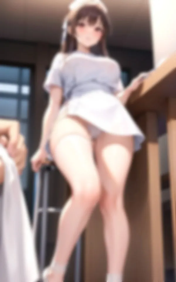 田舎の診療所で見つけたパンモロ新人美女ナース撮影記録80枚