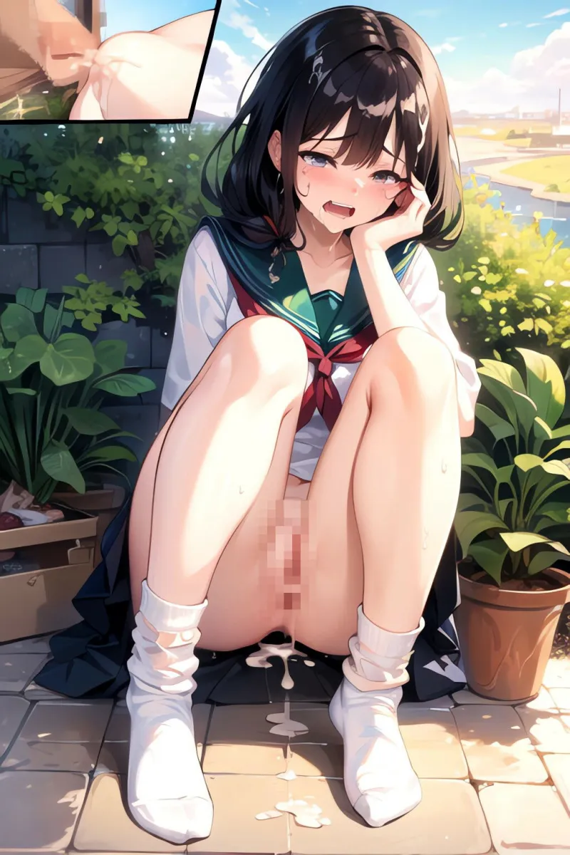 田舎の女子校生〜強制高圧中出し射撃〜