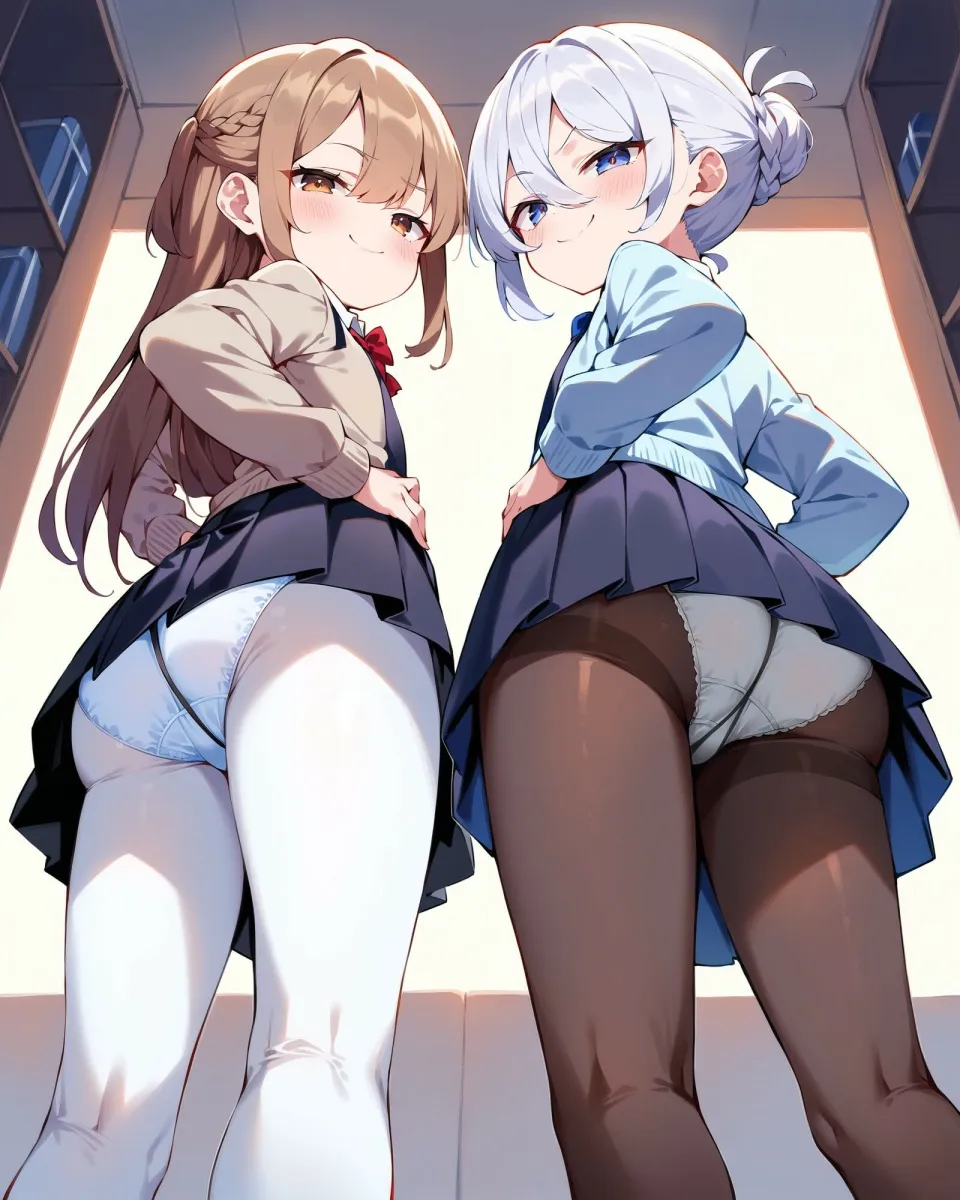 ドヤ顔メスガキパンチラ集（女子高編）