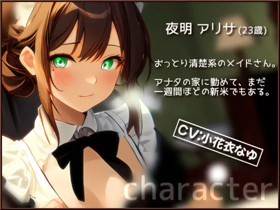 清楚かわいいメイドさんのちょっとえっちな耳かき