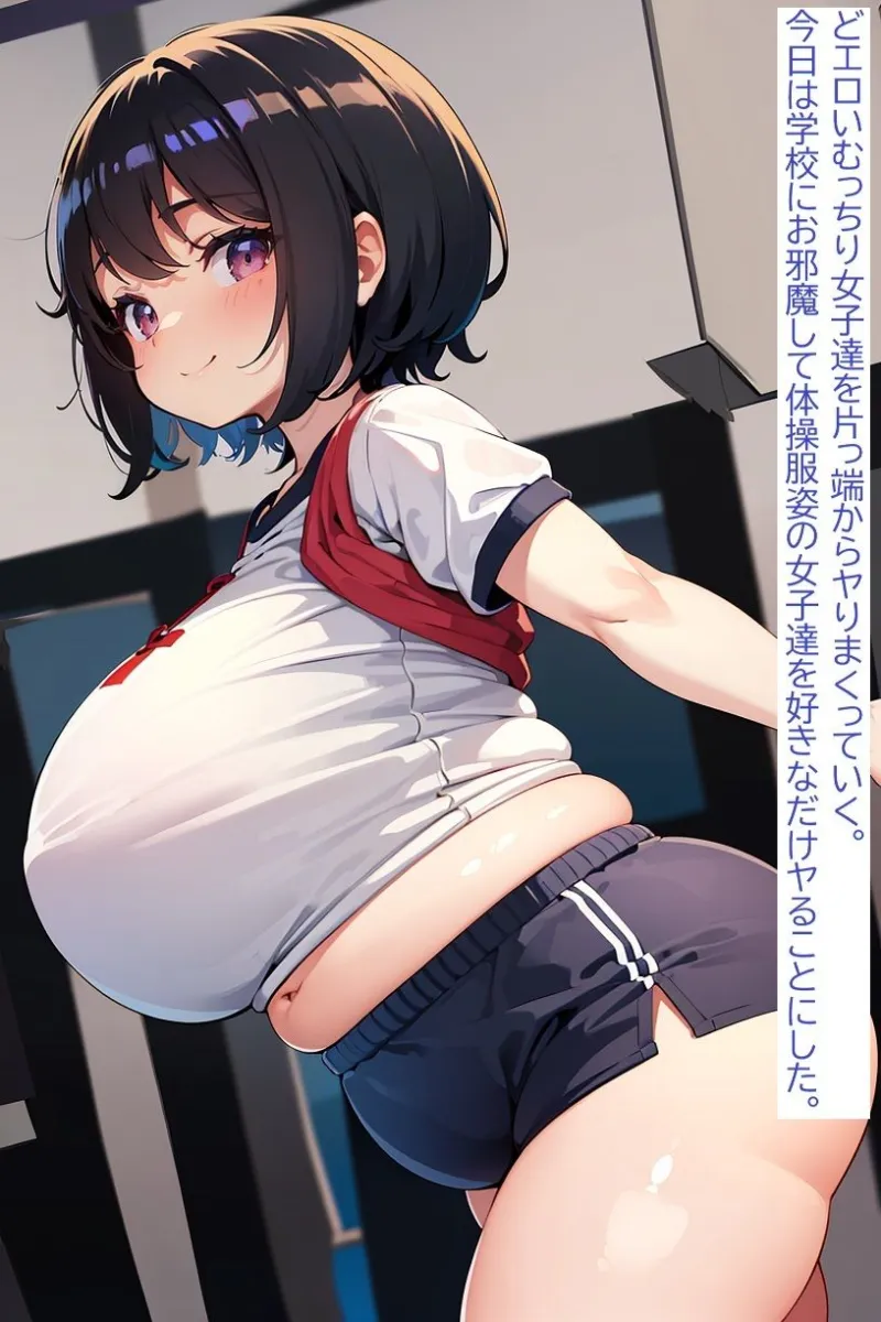 むちロリ女子校生達を体操服で百発ヤる