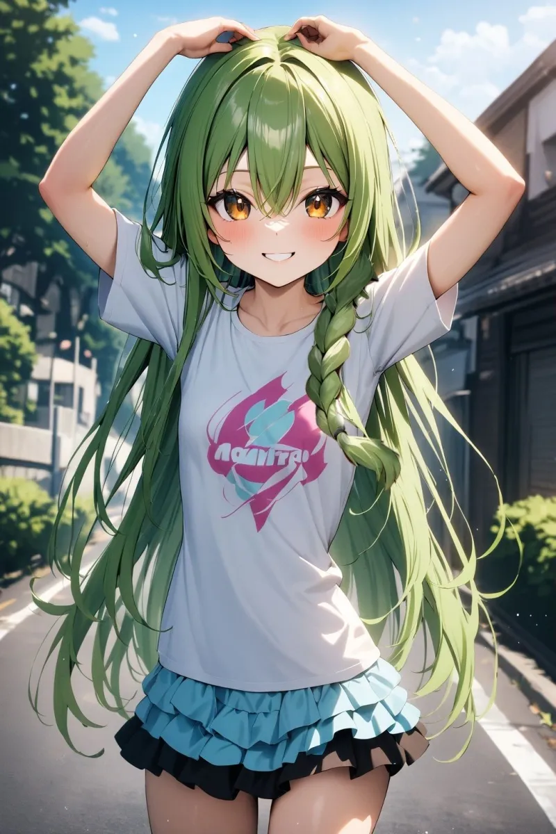 60キャラ つるぺた貧乳 即オチ2コマ