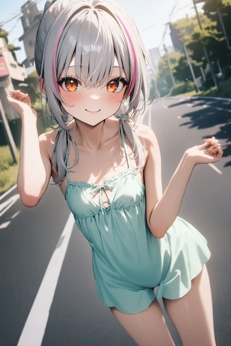 60キャラ つるぺた貧乳 即オチ2コマ