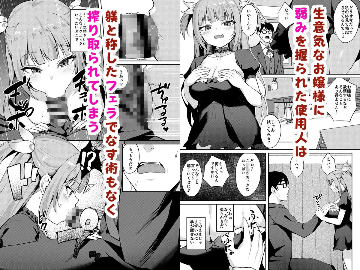 メスガキお嬢様はわからせたい