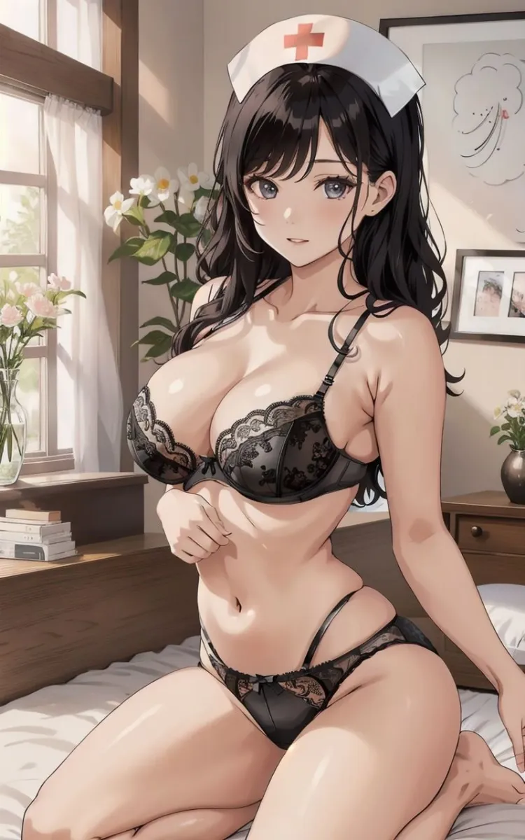 【超高画質グラビア写真集】ナースの下着。癒しの50枚〜4巻〜