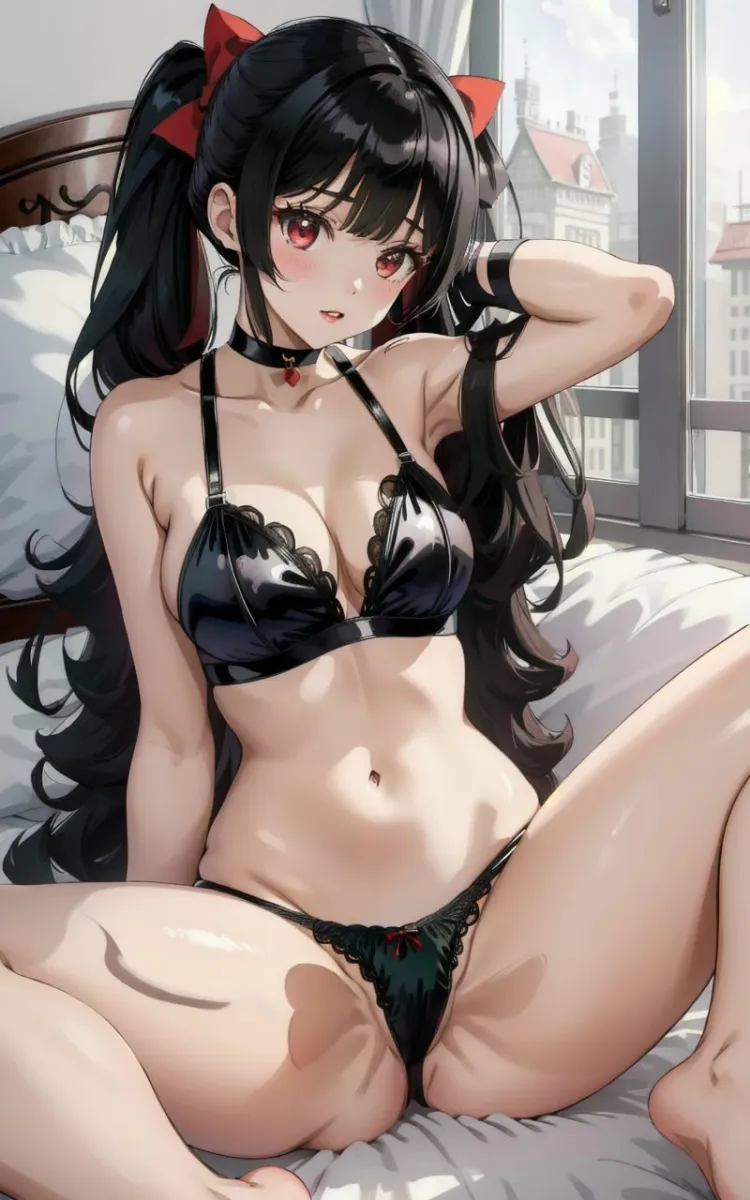 【超高画質グラビア写真集】地雷系女子の下着。かわいい50枚〜4巻〜