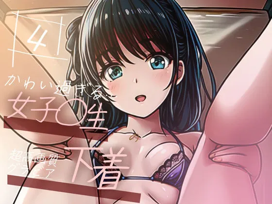 【超高画質グラビア写真集】女子高生の下着。かわいい50枚〜4巻〜