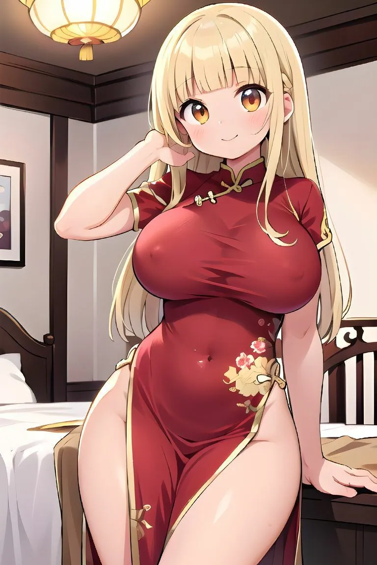 ロリ巨乳チャイナ娘のえっちなゆうわく