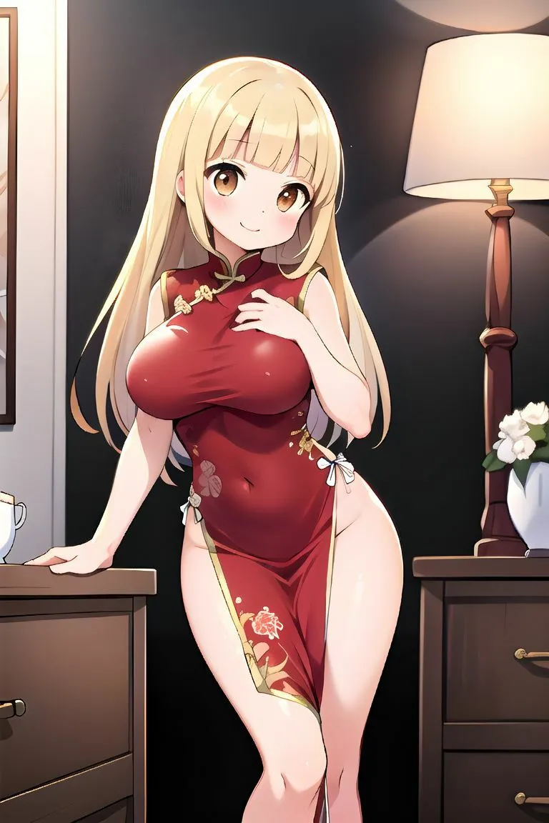 ロリ巨乳チャイナ娘のえっちなゆうわく