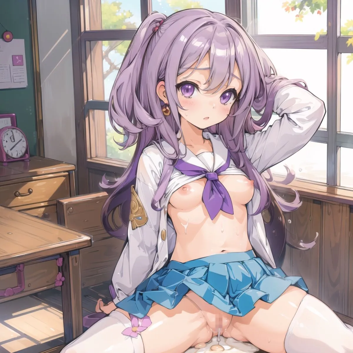 【豪華300枚】ロリ美少女と秘密の学校性活Part1