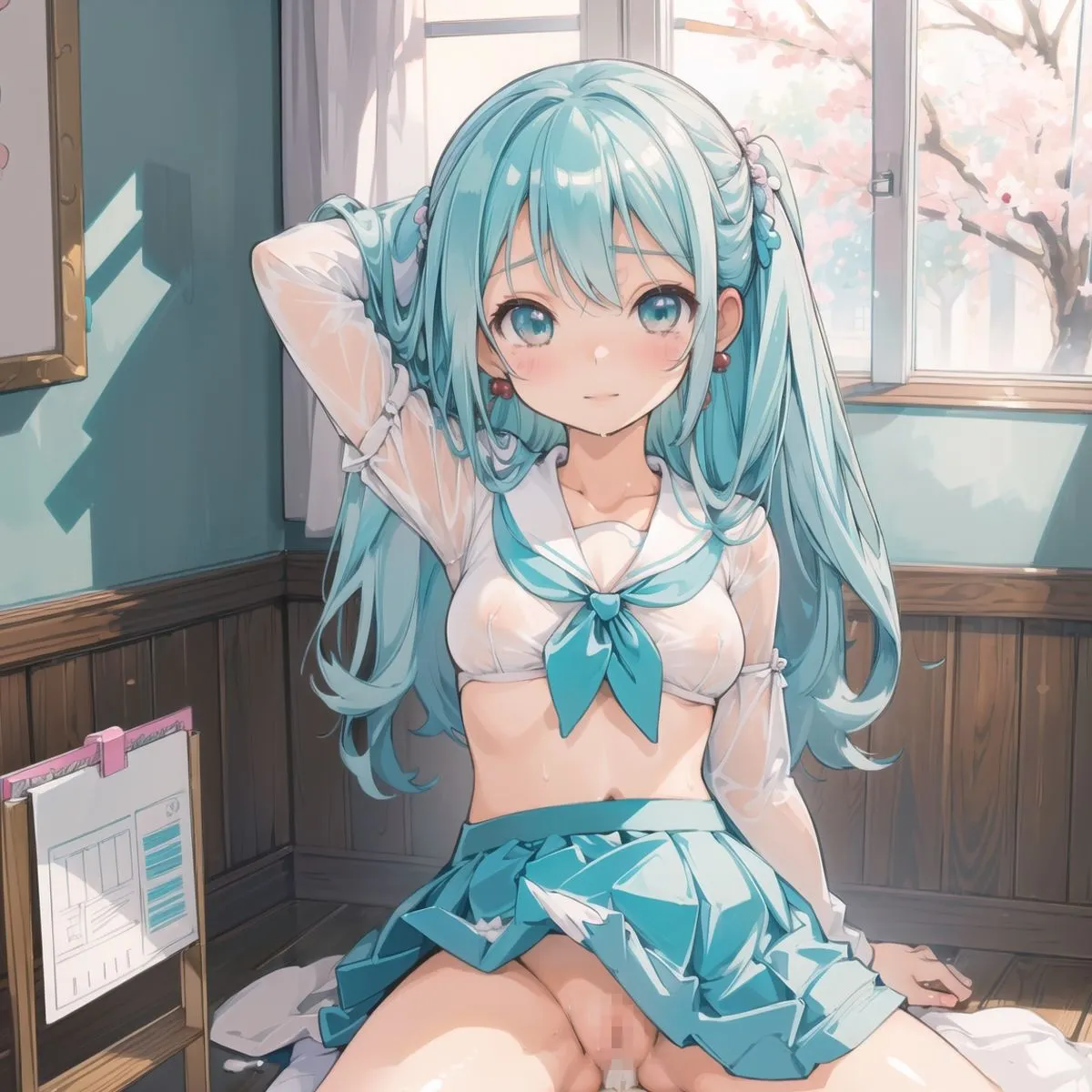 【豪華300枚】ロリ美少女と秘密の学校性活Part1