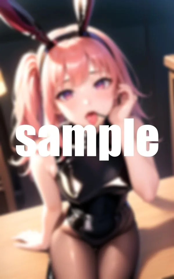 挑発バニーに口内発射