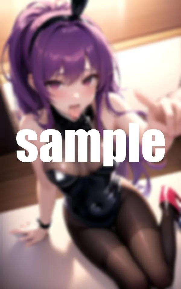 挑発バニーに口内発射