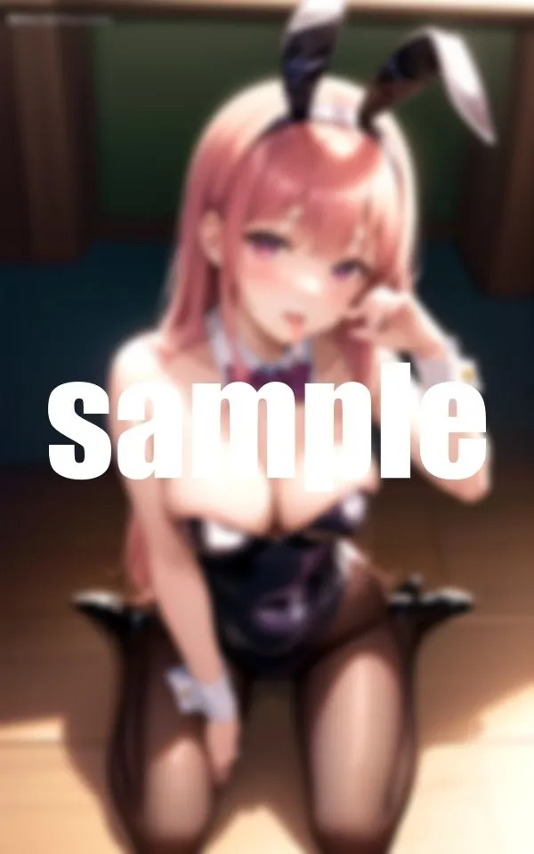 挑発バニーに口内発射