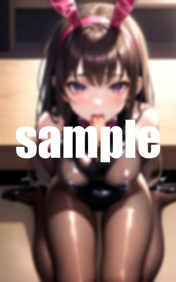 挑発バニーに口内発射