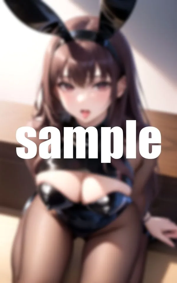 挑発バニーに口内発射