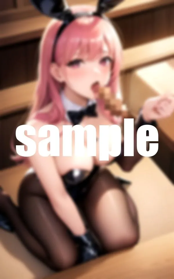 挑発バニーに口内発射