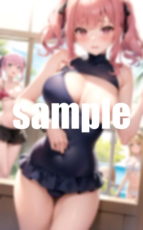 水着ギャル〜ギリギリ見えてます〜