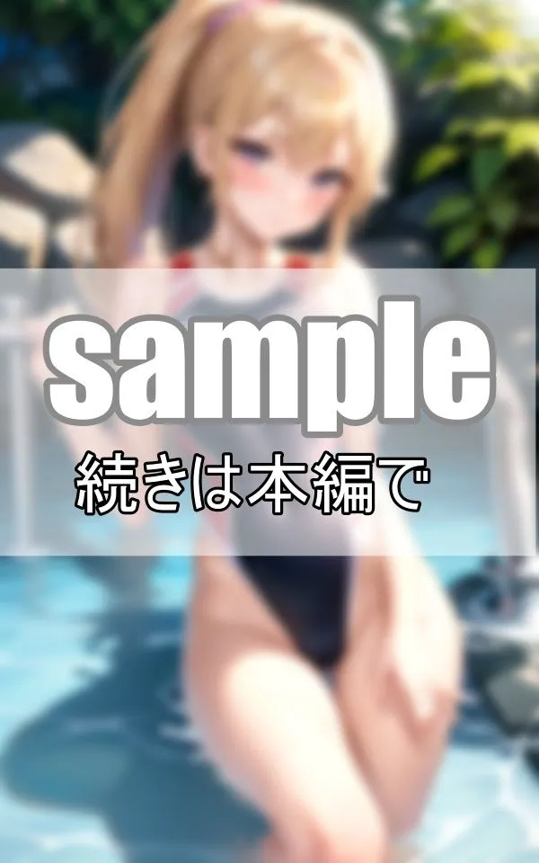 競泳水着が似合うびしょ濡れの美少女たち