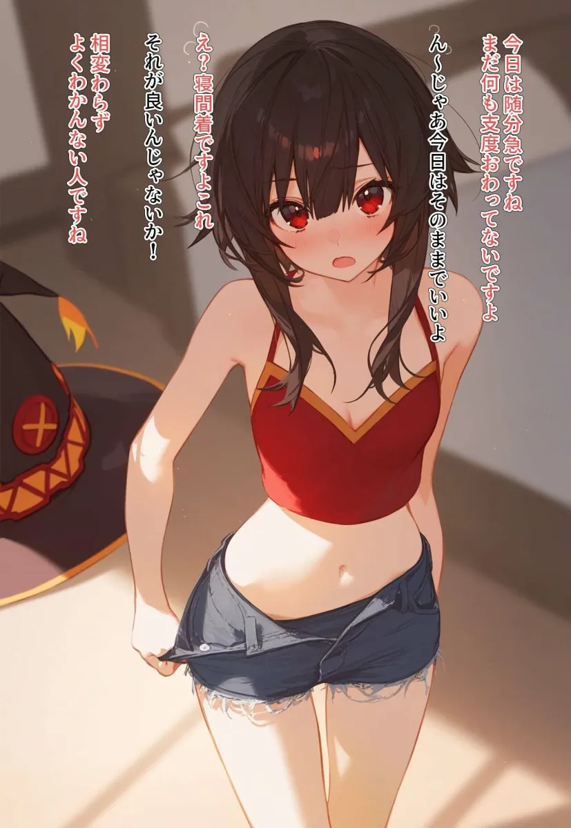 ！種付許可証！〜男が極端に減った社会で...〜 めぐみん編