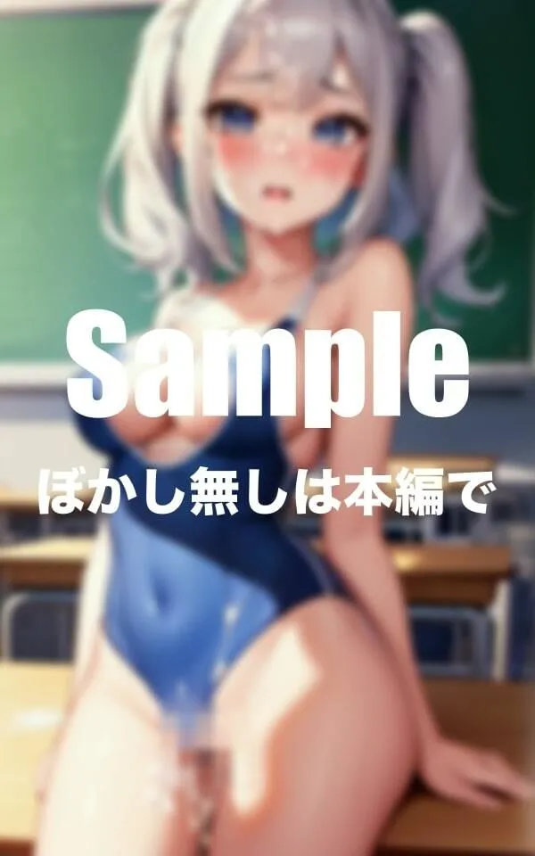 スク水美女にぶっかけ仕放題！？