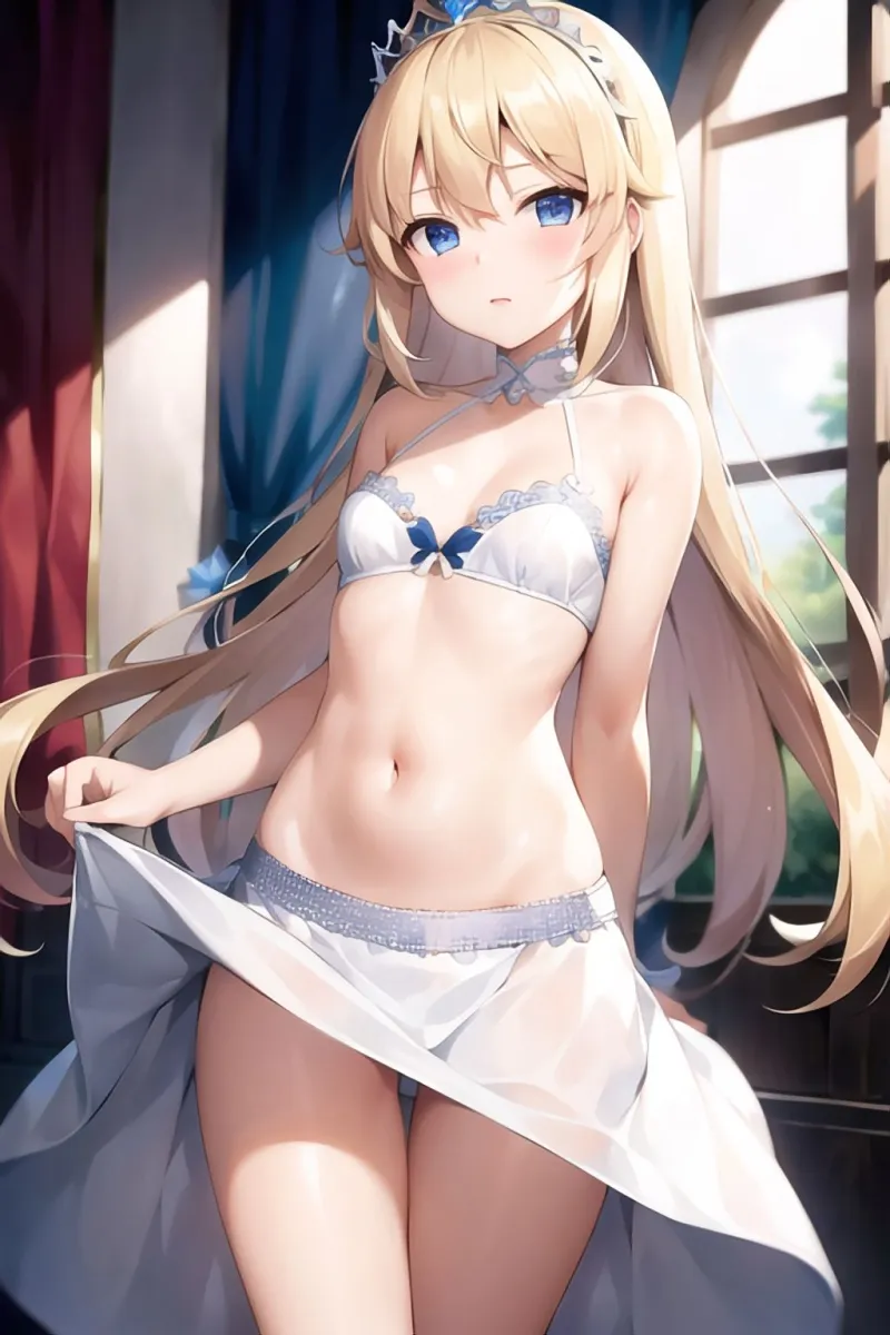 ロリ金髪プリンセスとの子作りSEX