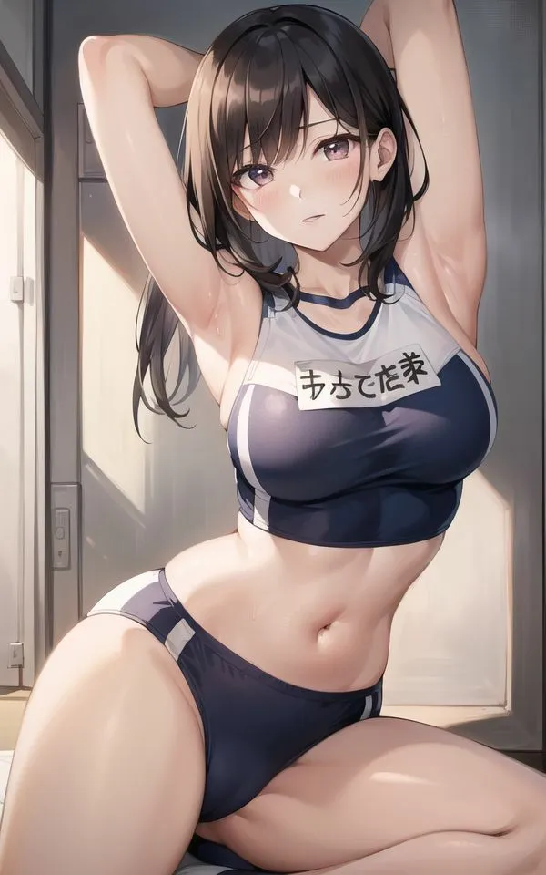 【陸上女神の誘惑】 爆乳アスリートのハーレムヌルヌルパラダイス