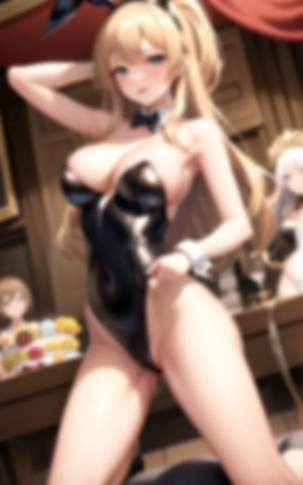 逆バニーコスNTR