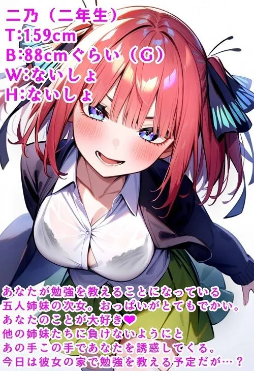 二乃にマゾなのがバレた