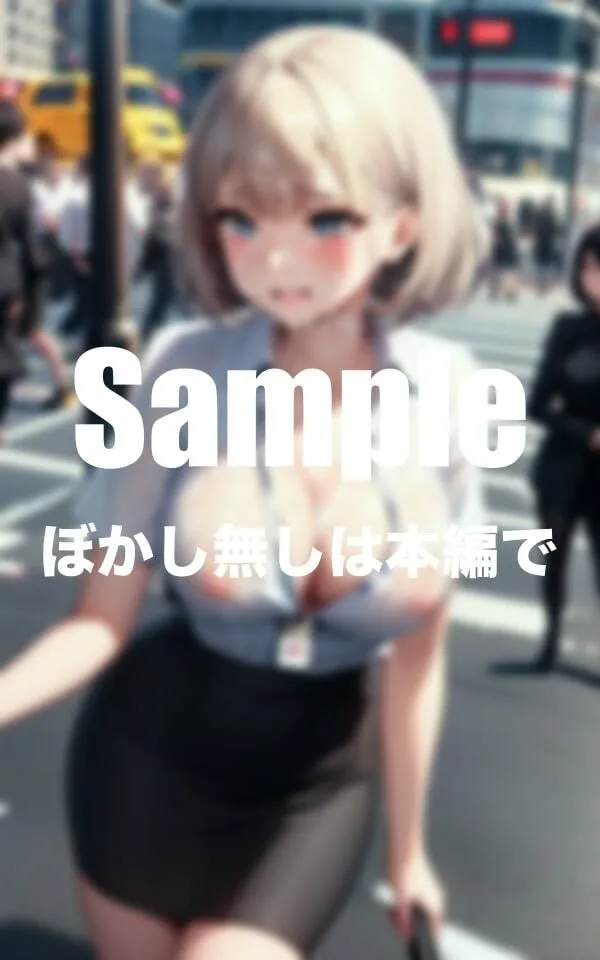 通勤中のOLに射精してみた件