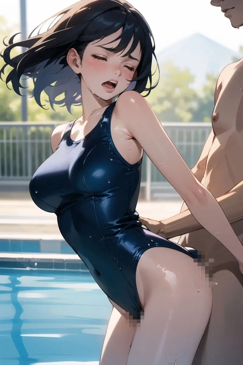 ハメドリスクール水着