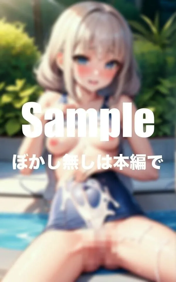 水着美女にぶっかけ中出し