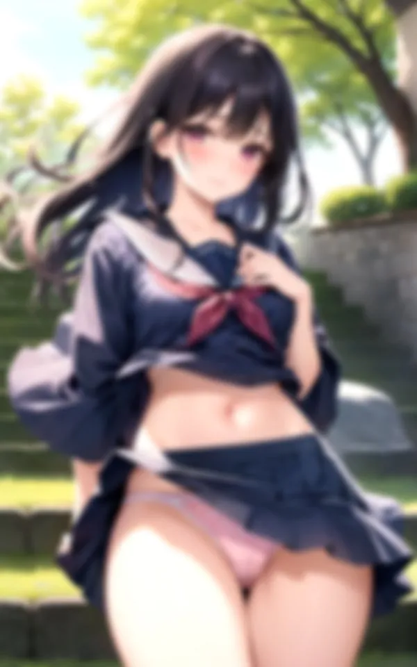 高嶺の花子さんも天然パンチラ