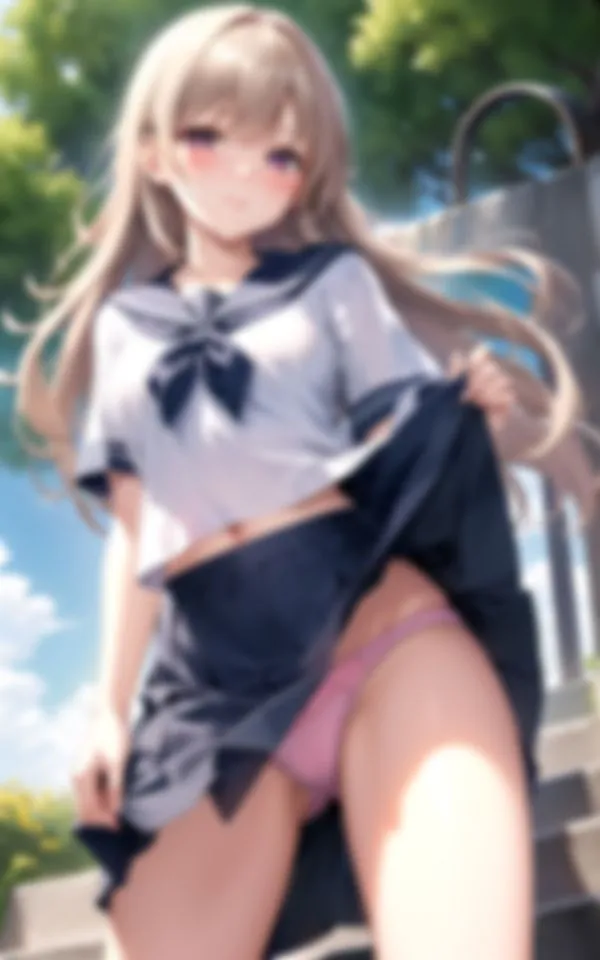 高嶺の花子さんも天然パンチラ