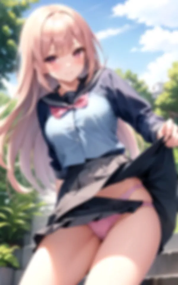 今日も君は僕にパンツを見せて微笑んだ