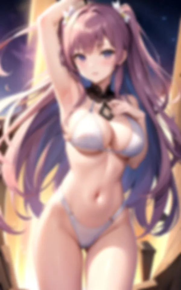 ギリギリ水着の美女たち