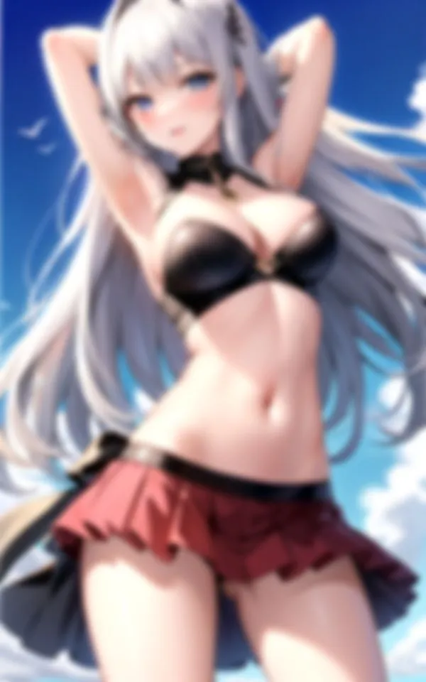 ギリギリ水着の美女たち