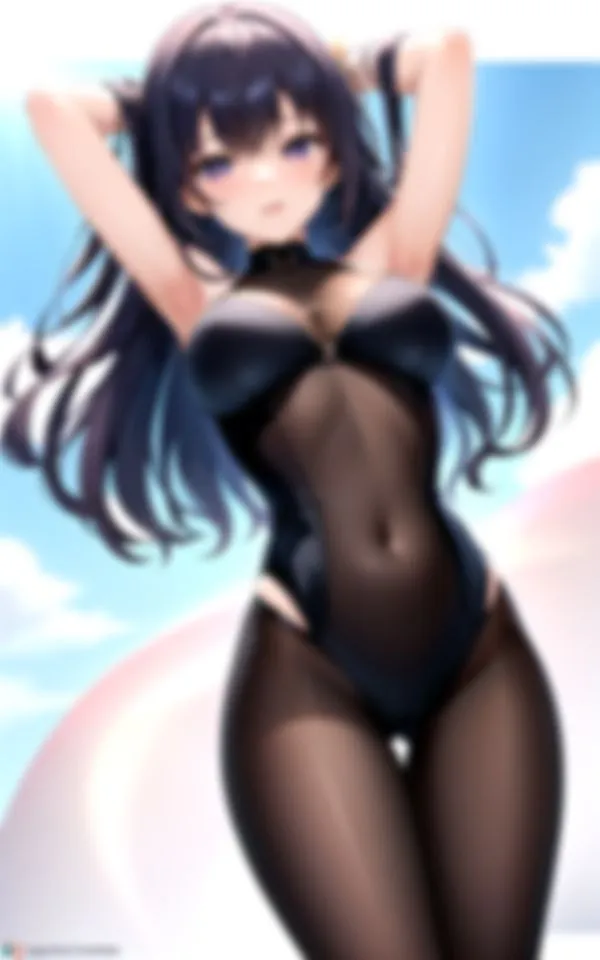 ギリギリ水着の美女たち